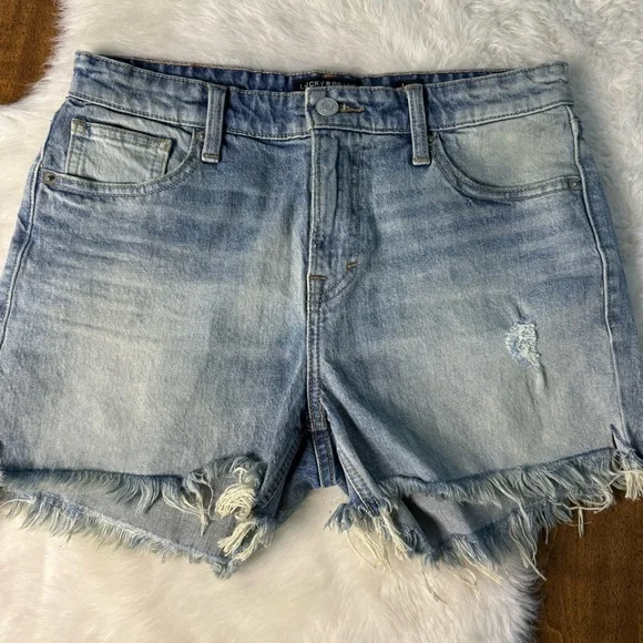 Lucky Brand Raw Edge Ava Shorts - Picture 1 of 4